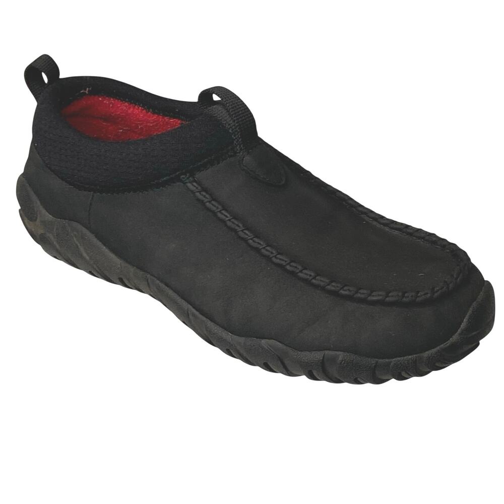 Teva Mule Shoes Women Sz 8 Black Suede Slip on